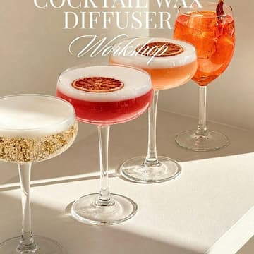 Cover Image for Sips & Scents: A Cocktail-Inspired Wax Diffuser Workshop