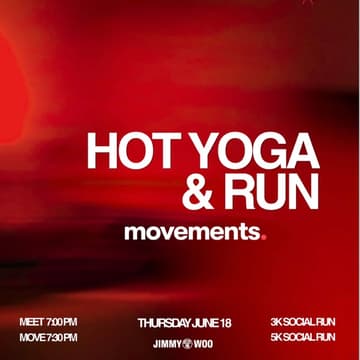Cover Image for HOT YOGA & RUN with Movements Studios