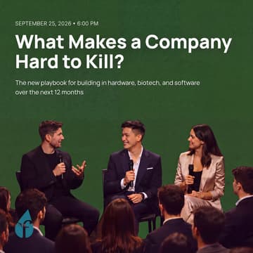 Cover Image for Building for Resilience: What Makes a Company Hard to Kill?
