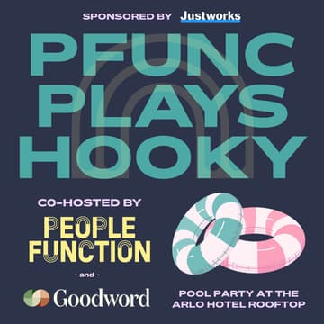 Cover Image for Pfunc Plays Hooky POOL PARTY! With Goodword, Sponsored by Justworks