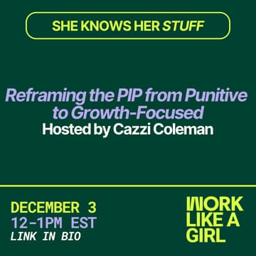 Cover Image for The SKHS Series: Reframing the PIP from Punitive to Growth-Focused with Cazzi Coleman