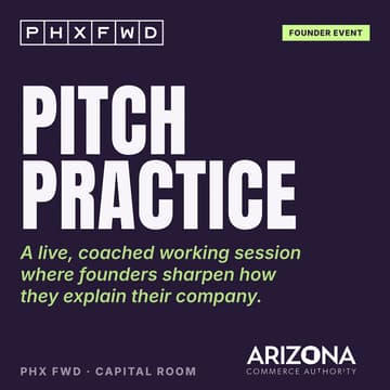 Cover Image for PHX FWD Pitch Practice: Learn, Observe, or Pitch