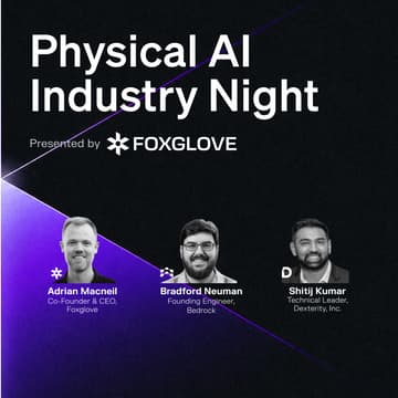 Cover Image for Physical AI Industry Night: San Francisco
