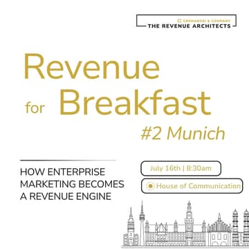 Cover Image for Revenue for Breakfast #2 Munich - How Enterprise Marketing Becomes a Revenue Engine