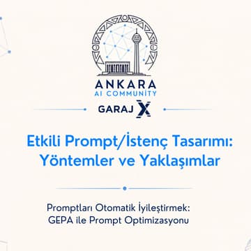 Cover Image for Prompt Engineering & Optimization: Tasarımdan GEPA’ya
