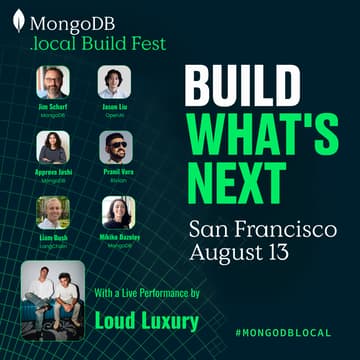 Cover Image for MongoDB.local Build Fest: San Francisco