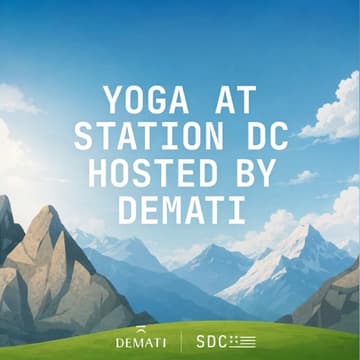 Cover Image for Yoga @ STATION DC Hosted by Demati