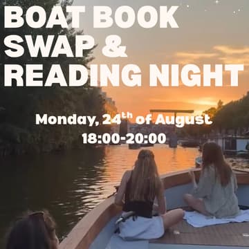Cover Image for Boat Book Swap & Reading Night 📚⛵