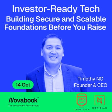 Cover Image for Investor-Ready Tech | Building Secure and Scalable Foundations Before You Raise