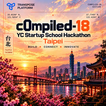 Cover Image for c0mpiled-18: YC Startup School Hackathon - Taipei Edition