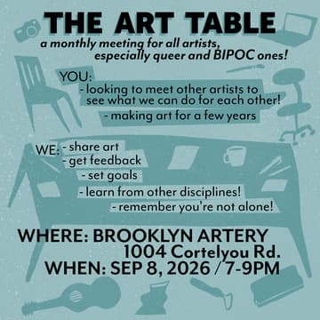 Cover Image for Art Table 9/8