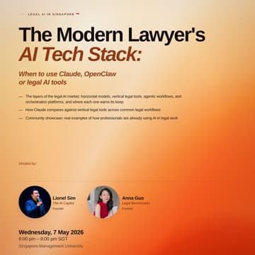 Cover Image for Inside the Modern Lawyer’s AI Tech Stack: Claude, Copilot, OpenClaw and Legal AI in Practice