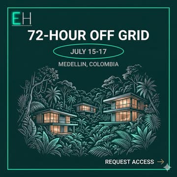 Cover Image for Medellin Annual 72 Hours Off Grid