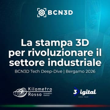 Cover Image for La stampa 3D per rivoluzionare il settore industriale | BCN3D Tech Deep-Dive
