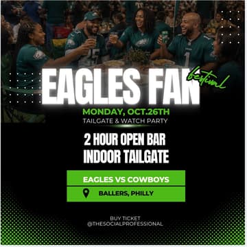 Cover Image for Eagles Fan Festival (Indoor Tailgate & Watch Party)