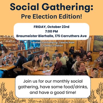 Cover Image for Casual Social Gathering—October