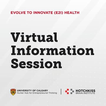 Cover Image for Evolve to Innovate (e2i) Health Information Session