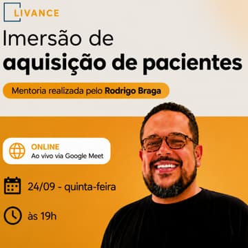 Cover Image for Mentoria para Aquisição de Pacientes [Online]