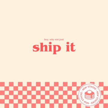 Cover Image for ship it