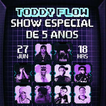Cover Image for Toddy Flow - Show Especial de 5 Anos