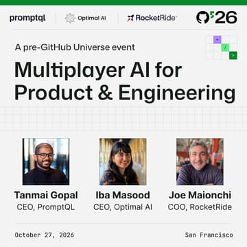 Cover Image for Git Your Ship Together: Multiplayer AI for Product and Engineering (Pre-GitHub Universe)