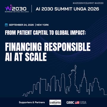 Cover Image for From Patient Capital to Global Impact: Financing Responsible AI at Scale (By invitation only)