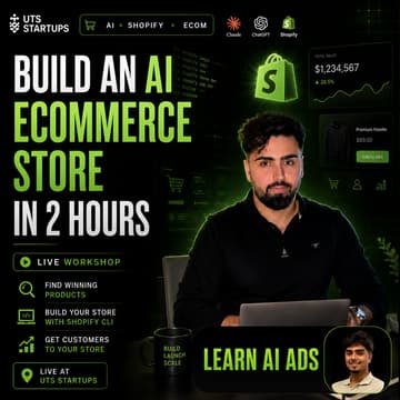 Cover Image for Build an Ecommerce Store in 2 hours with AI