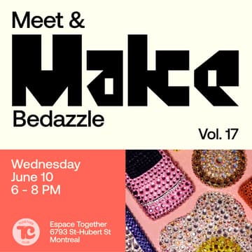 Cover Image for Meet & Make #17 - Bedazzle
