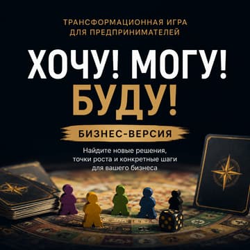 Cover Image for Хочу! Могу! Буду! 🎯 Бизнес-игра для предпринимателей