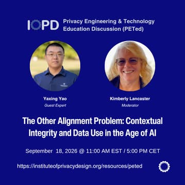 Cover Image for The Other Alignment Problem: Contextual Integrity and Data Use in the Age of AI