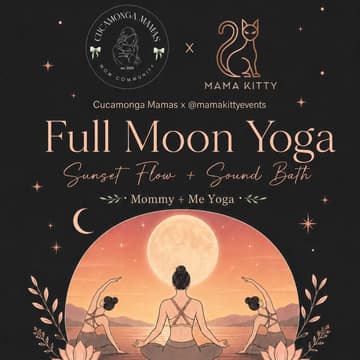 Cover Image for Full Moon: Sunset Yoga + Sound Bath
