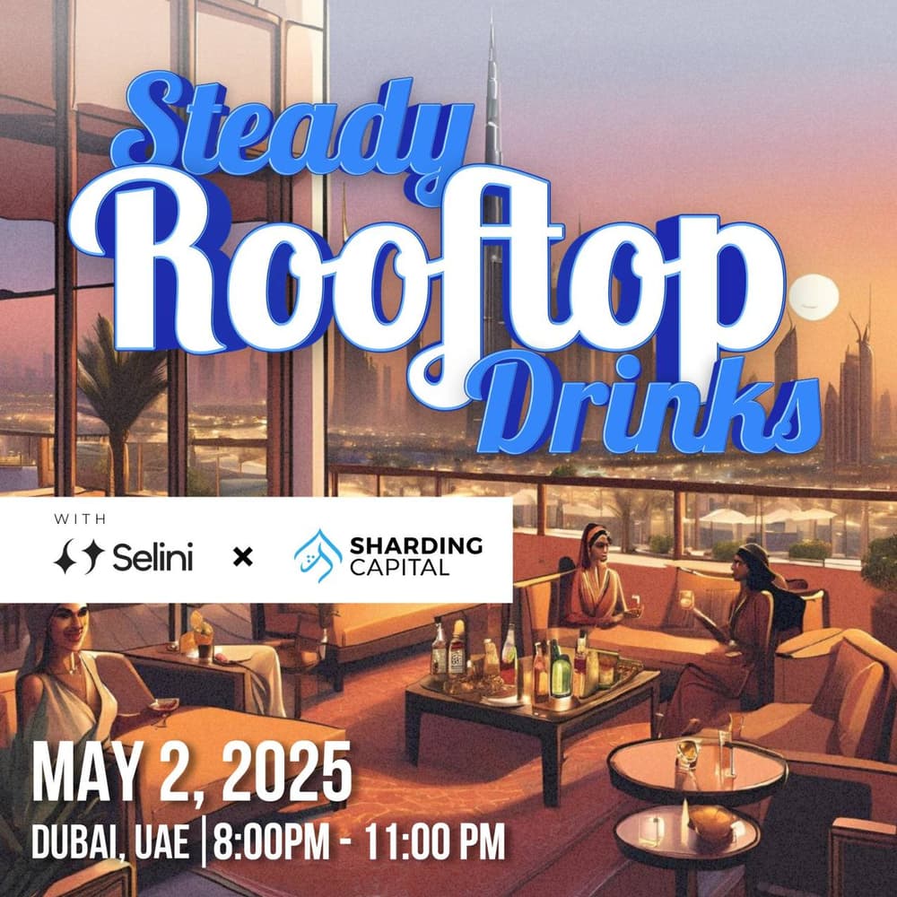Selini X Sharding: Rooftop Drinks at Token2049 Dubai · Luma