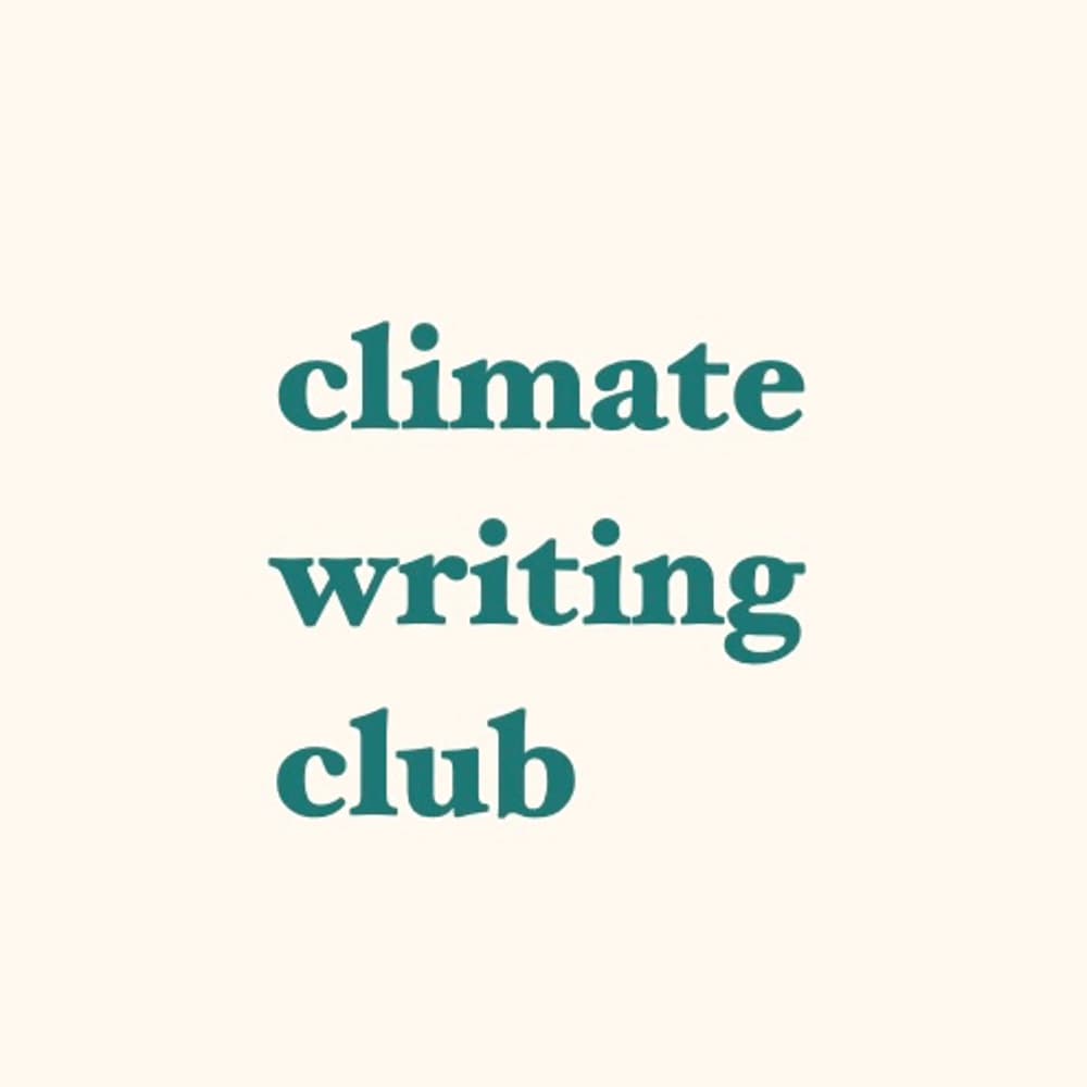 Climate Writing Club