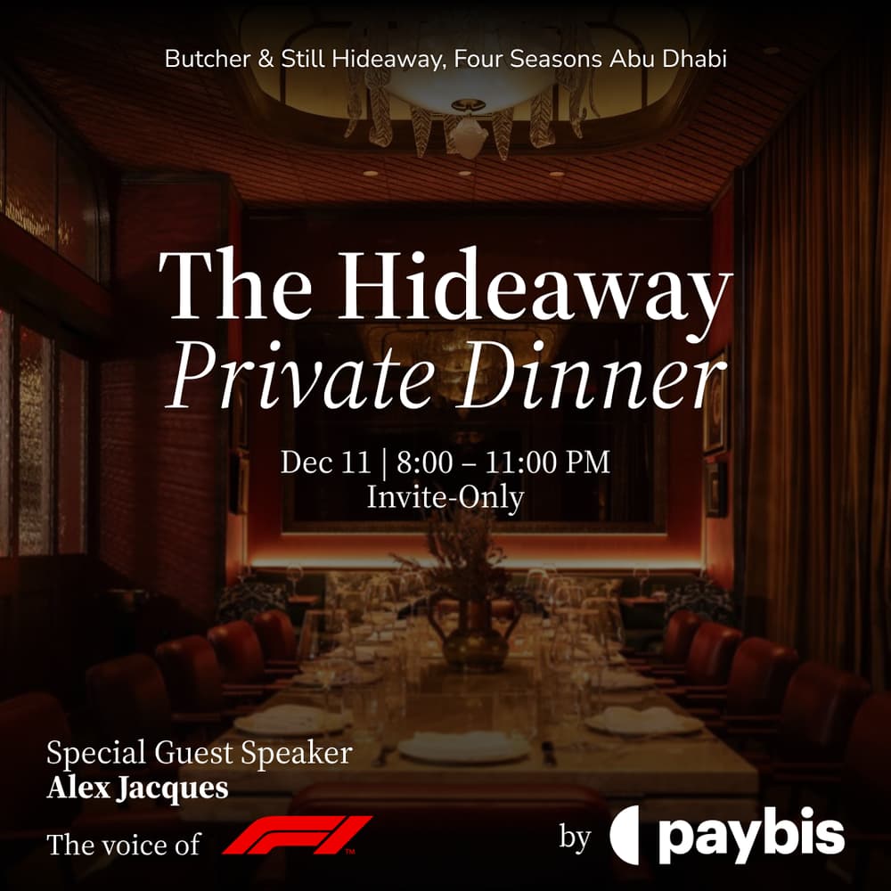 THE HIDEAWAY: Private Dinner by Paybis · Luma