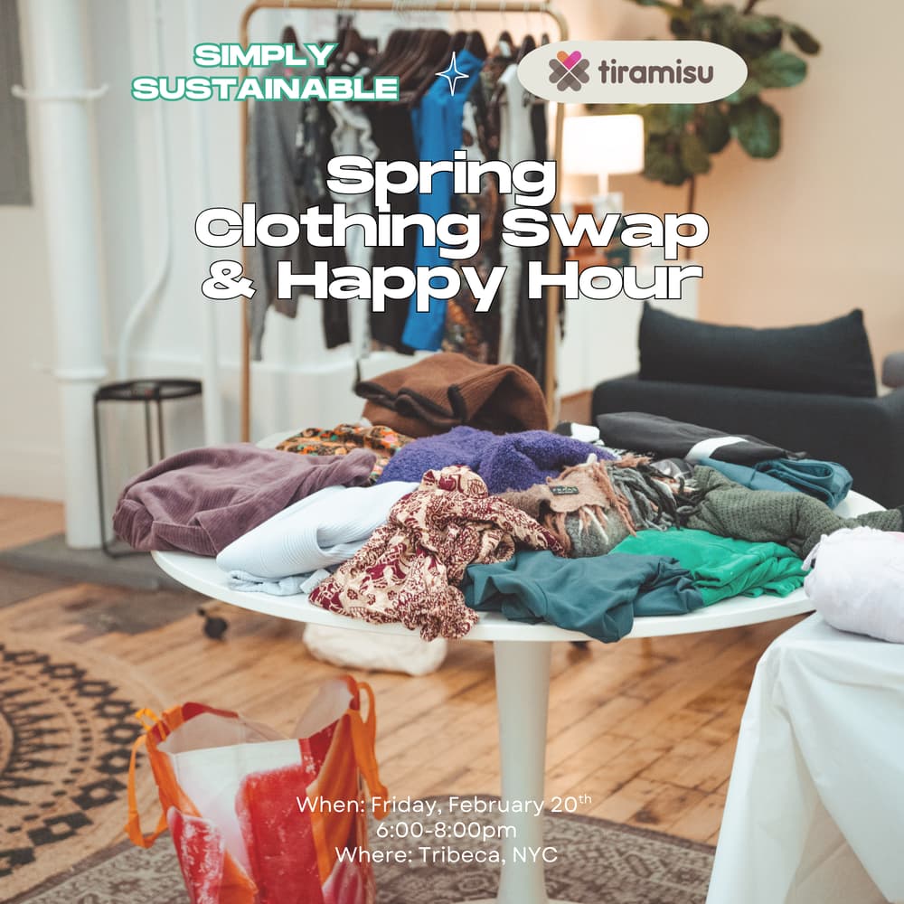 Spring Clothing Swap & Happy Hour 🌸