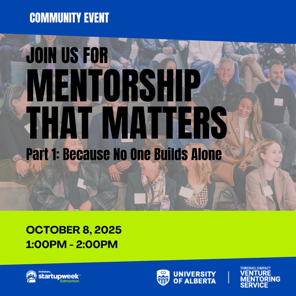 Mentorship That Matters - Part 1: Because No One Builds Alone