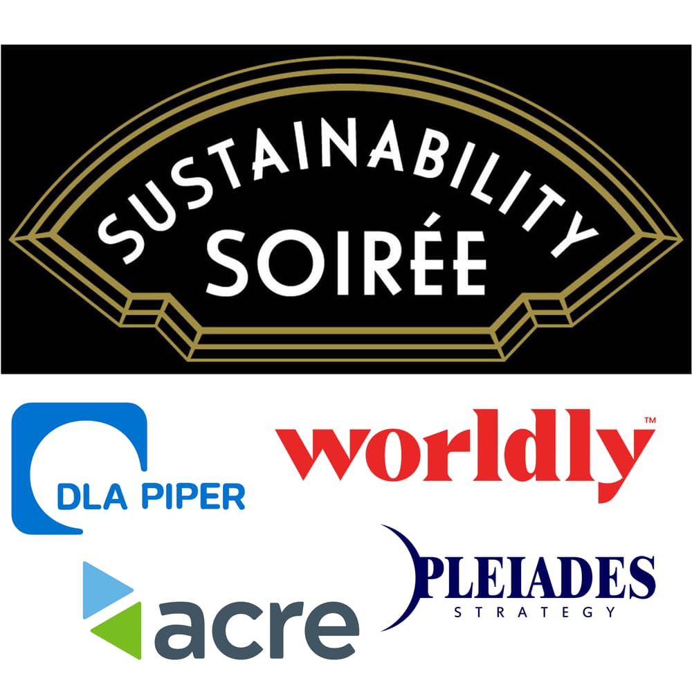 Sustainability Soirée - Pre-Climate Week NYC