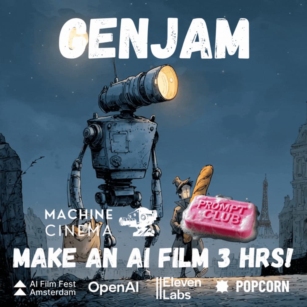 GenJam: Crée ton film IA en 3 heures: “Rêves d’Enfance” | Make an AI Film in 3 Hrs!