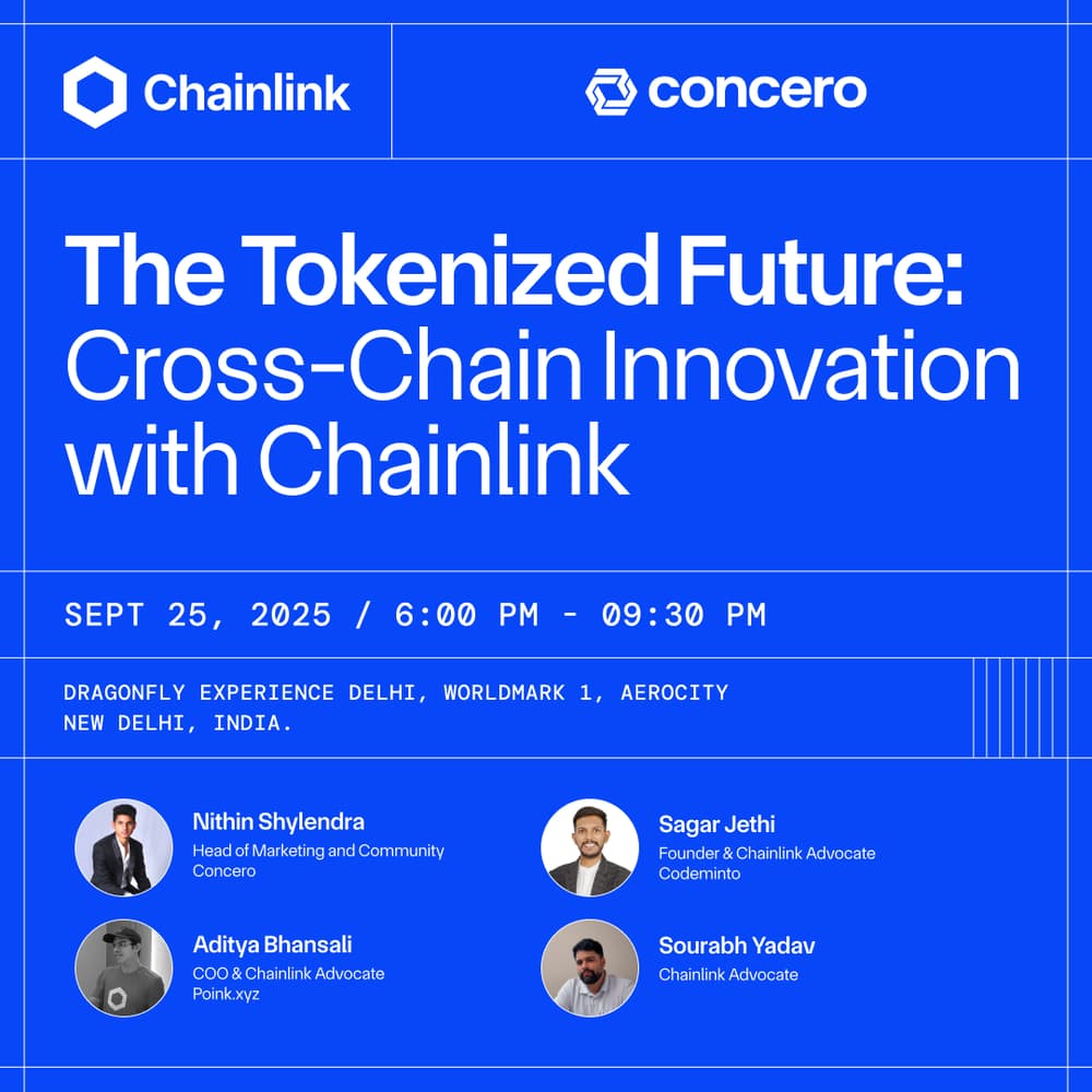 The Tokenized Future: Cross-Chain Innovation with Chainlink · Luma
