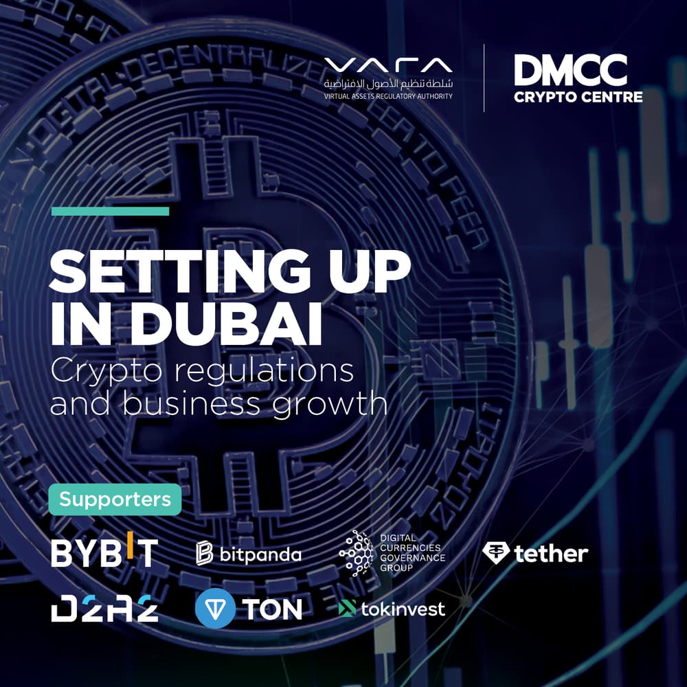 SETTING UP IN DUBAI: CRYPTO REGULATIONS AND BUSINESS GROWTH · Luma