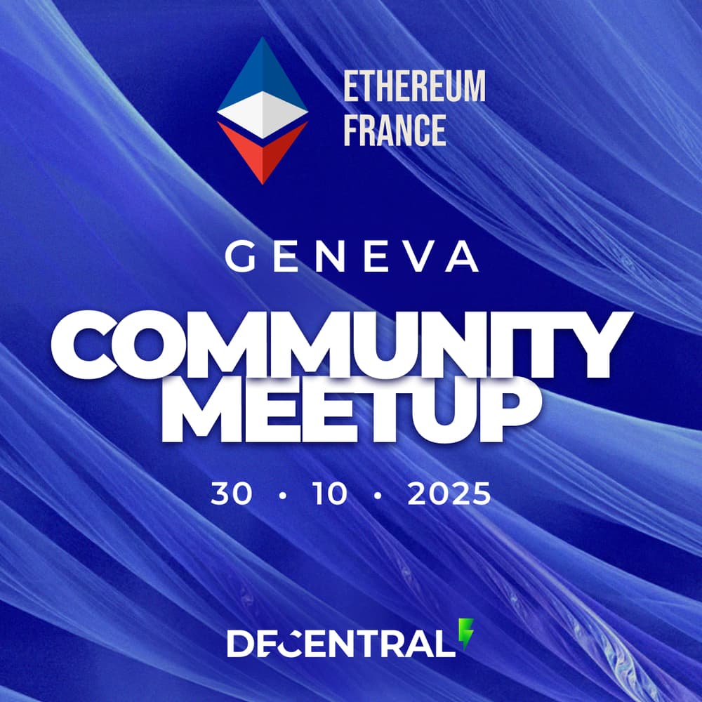 Ethereum Community Meetup in Geneva · Luma