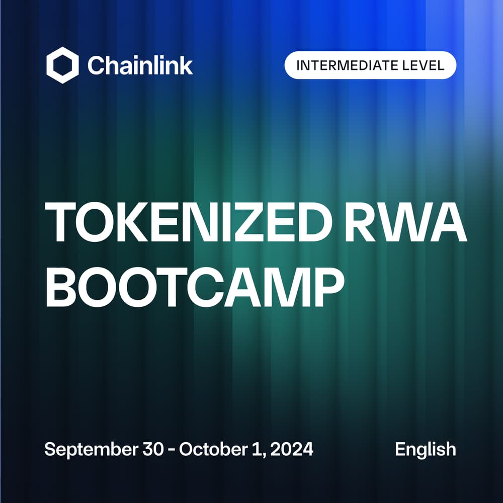 Tokenized RWA Bootcamp · Luma