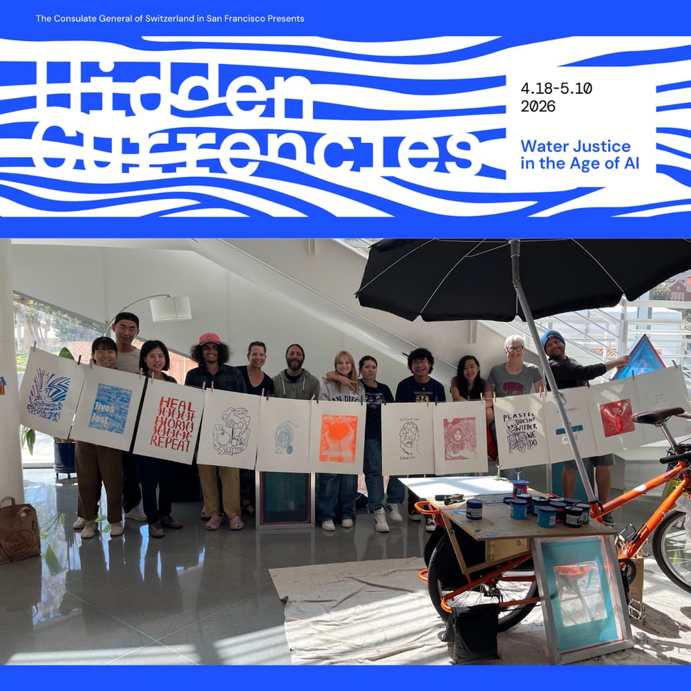 Community Day at Hidden Currencies: Art, Music & Screen-Printing Activation