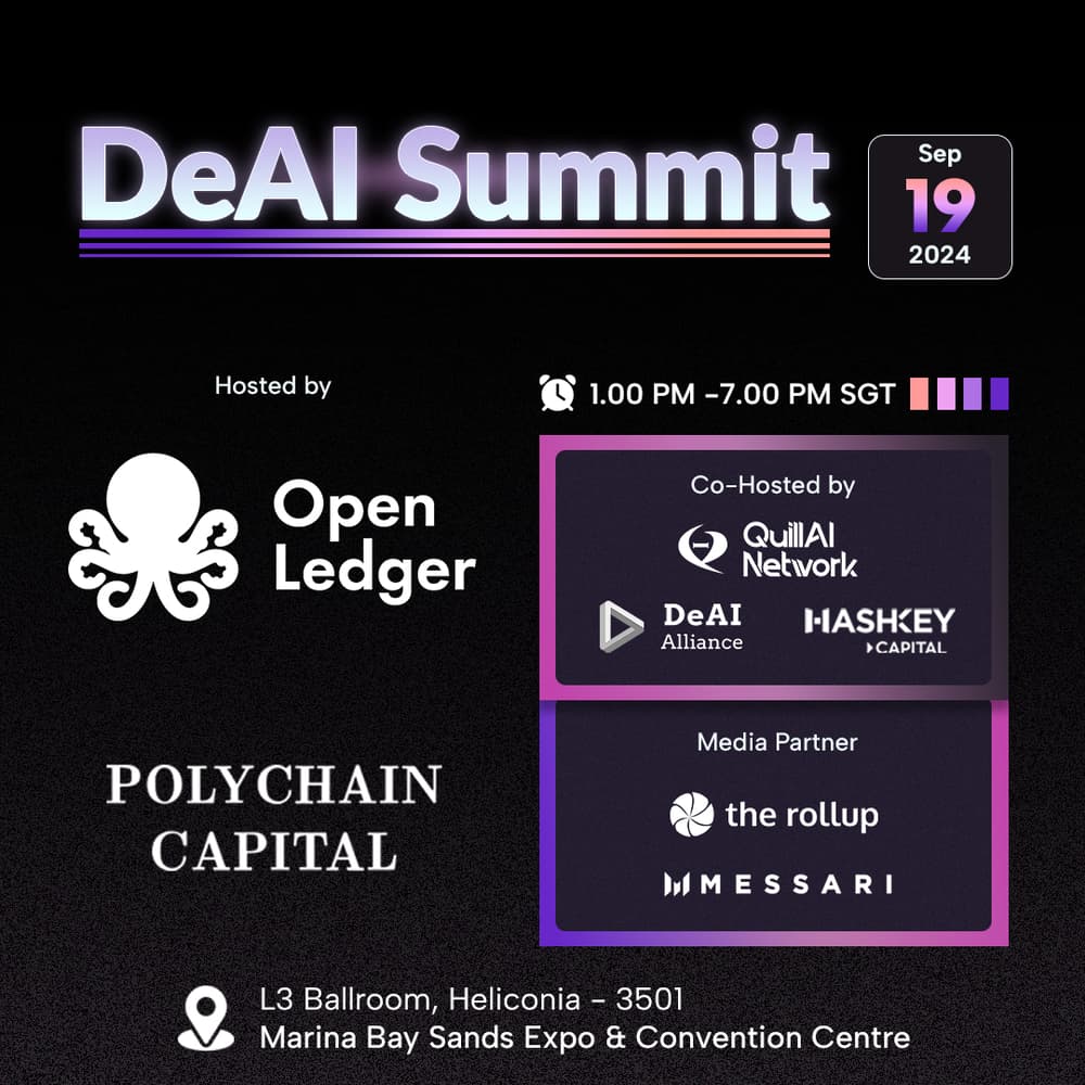 DeAI Summit @ Token2049 · Luma