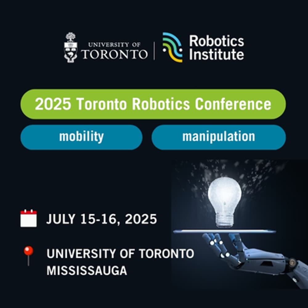 2025 Toronto Robotics Conference