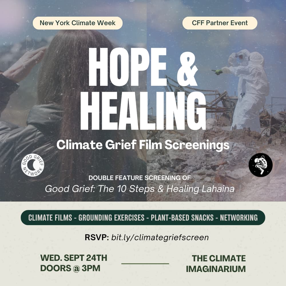 Hope & Healing: Climate Grief Film Screenings