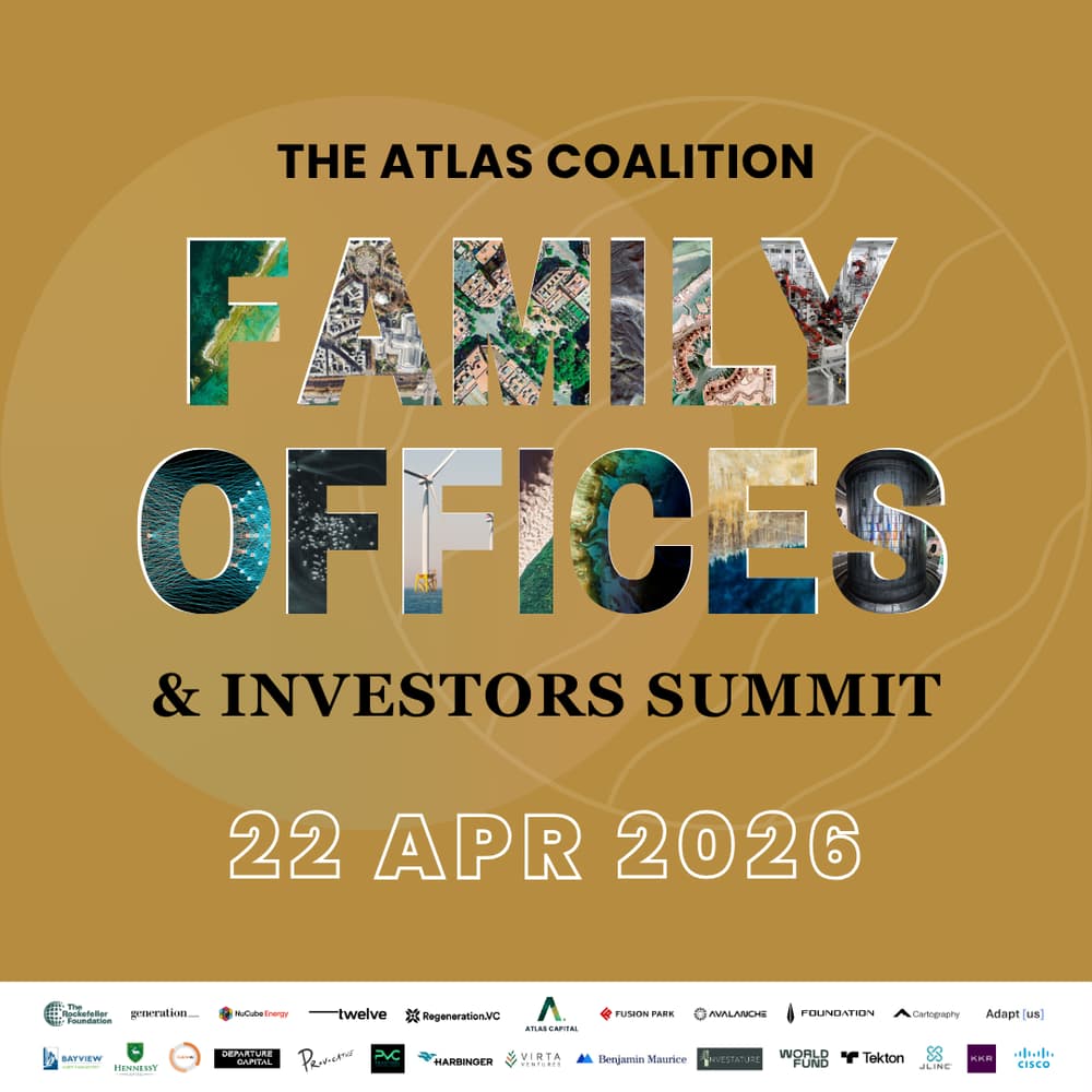 [Official] Family Offices & Investors Summit - SF Climate Week (+LPs/GPs matchmaking)