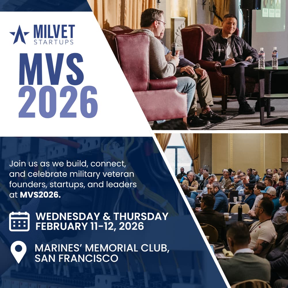 Military Veteran Startups Conference 2026