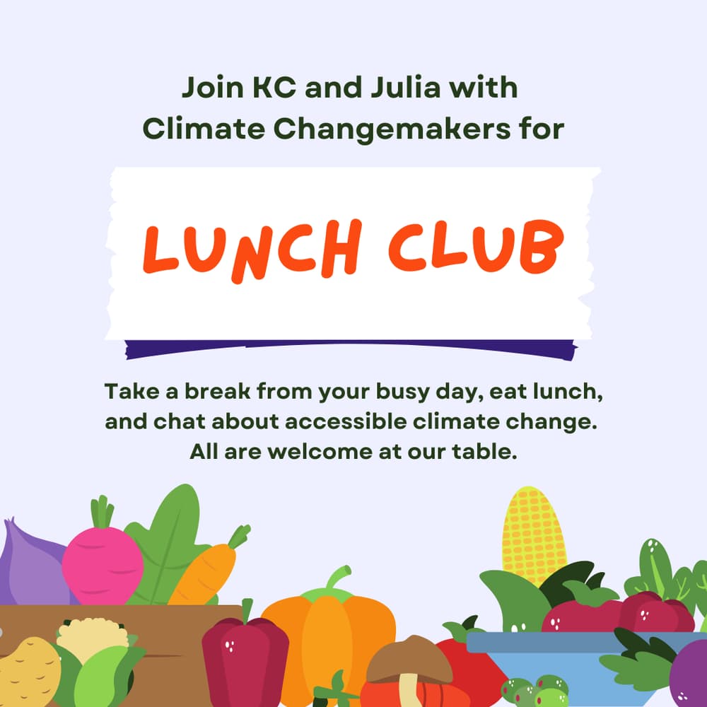 Wednesday Lunch Club Hour of Action - Mountain Time
