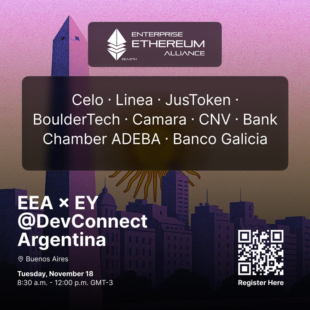 Enterprise Ethereum Alliance × EY @ Devconnect Argentina · Luma